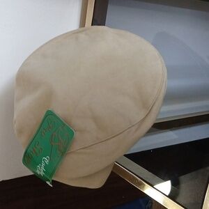 NWT  tan golf caddy hat size large